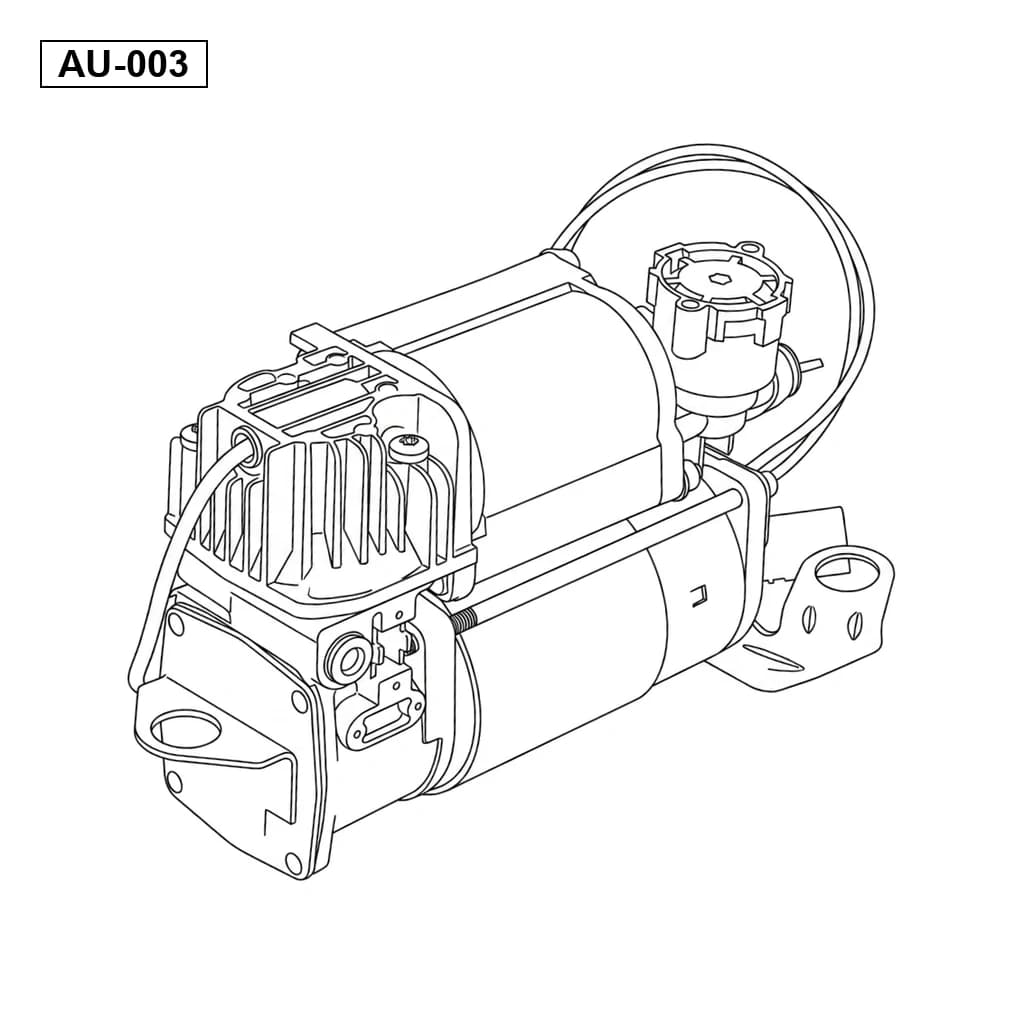 Audi A6 C6/4F 2004-2011 Compresseur de Suspension Pneumatique