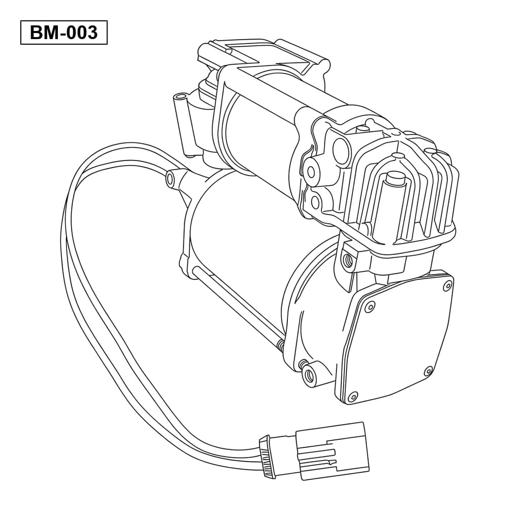 BMW 7 Series F01 F02 2007-2015 Compresseur de Suspension Pneumatique