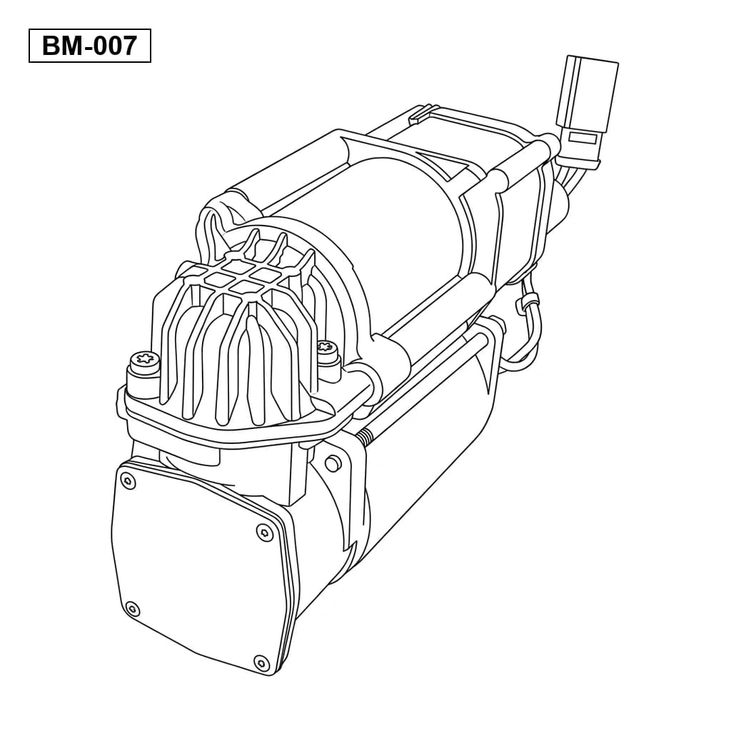 BMW X5 F15 F85 X6 F16 F86 2012-2019 Compresseur de Suspension Pneumatique