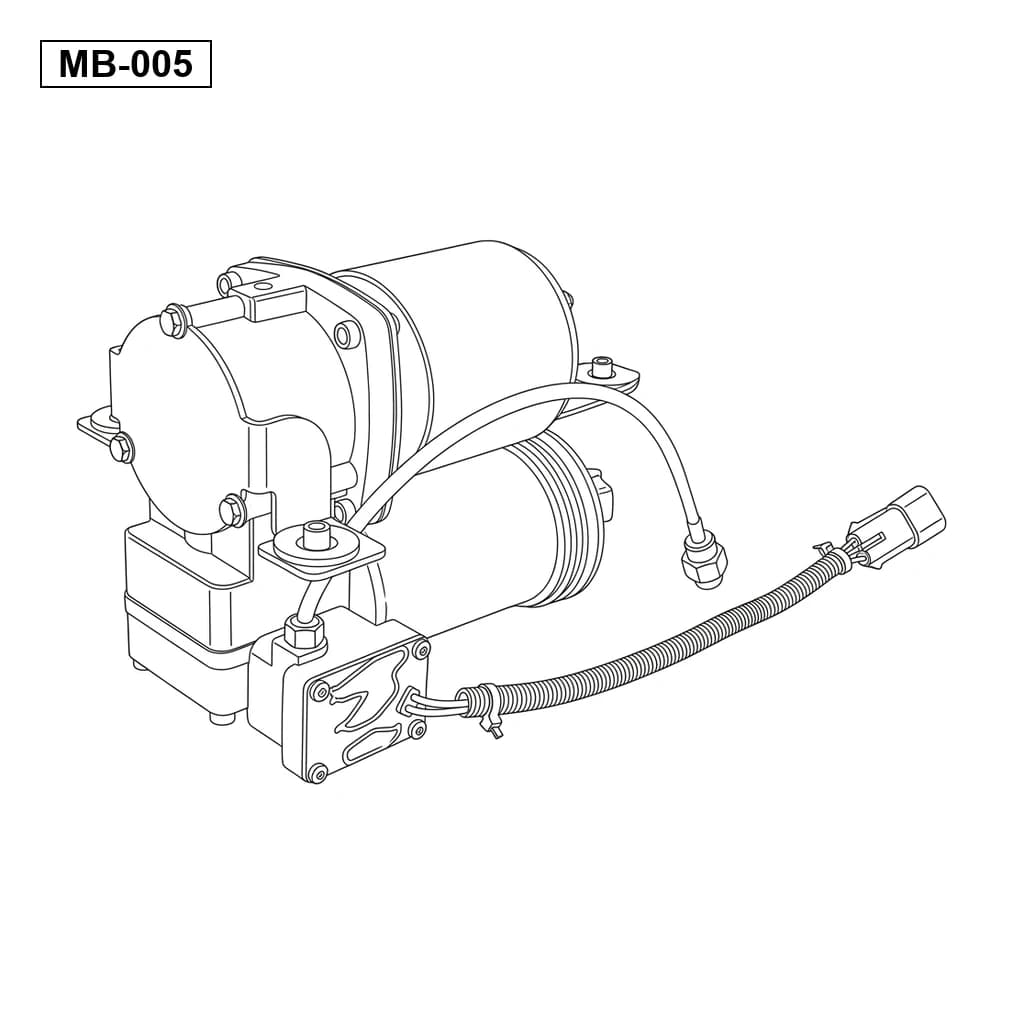 Mercedes Benz V-Class W638 Compresseur de Suspension Pneumatique