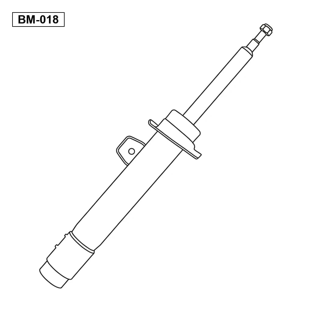 BMW X1 E84 2010-2015 Avant Amortisseur de Suspension Pneumatique