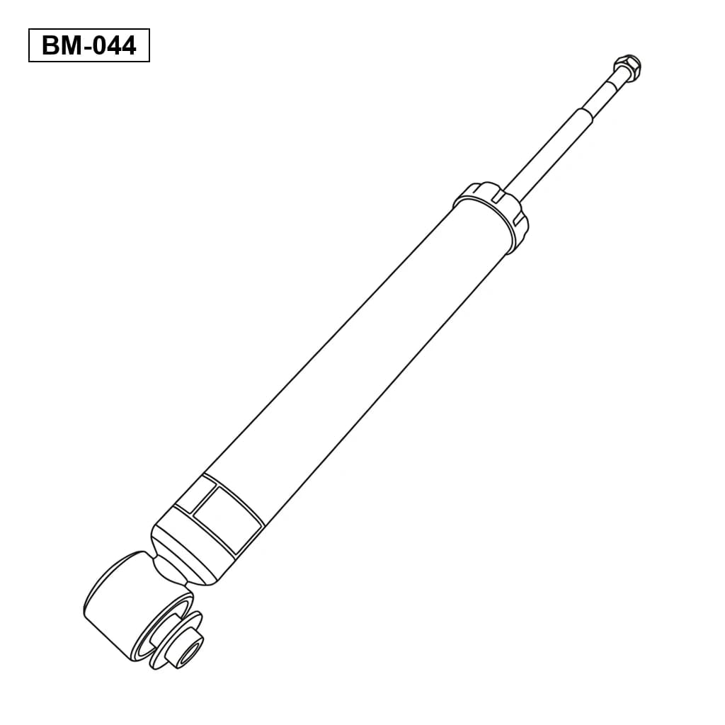 BMW X5 E53 2000-2006 Avant Amortisseur de Suspension Pneumatique