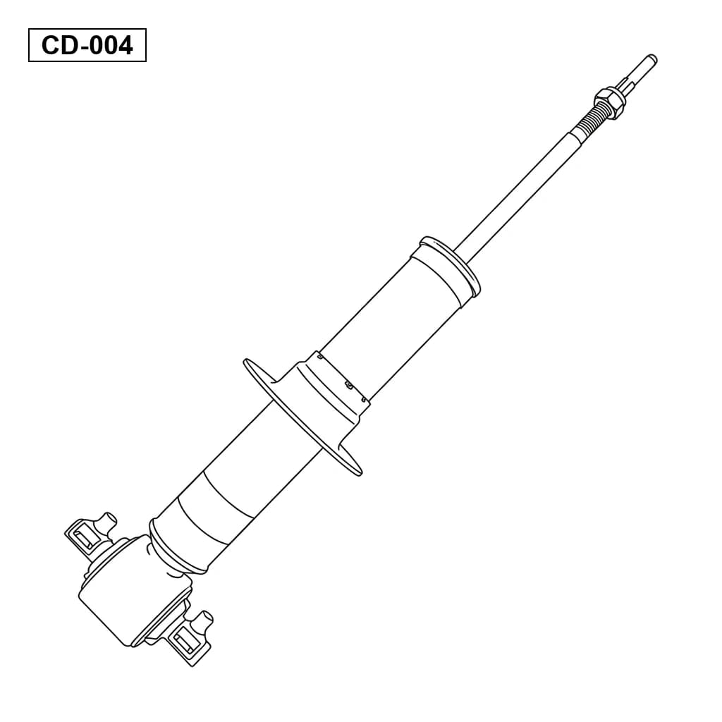 Cadillac Escalade 2007-2014 Avant Amortisseur de Suspension Pneumatique