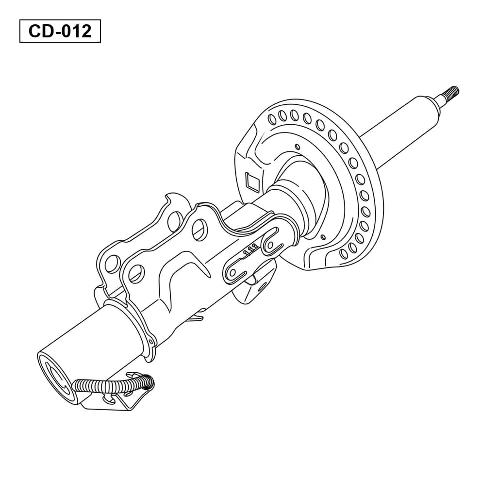 Cadillac ATS 2013-2020 Avant Amortisseur de Suspension Pneumatique