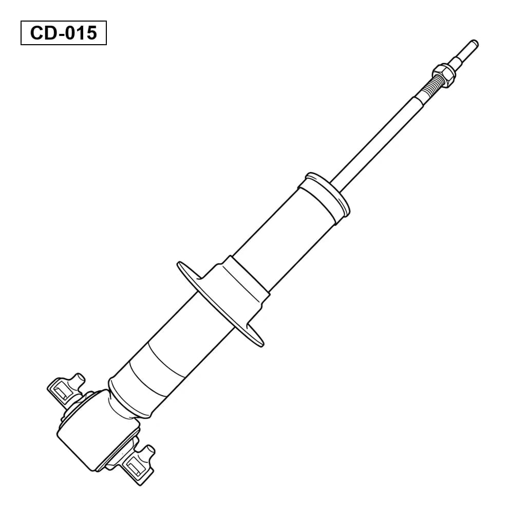 Cadillac Escalade 2007-2014 Avant Amortisseur de Suspension Pneumatique