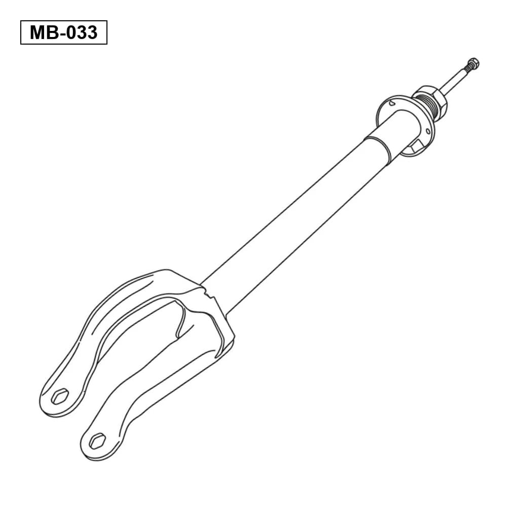 Mercedes Benz GLE W166 C292 Avant Amortisseur de Suspension Pneumatique