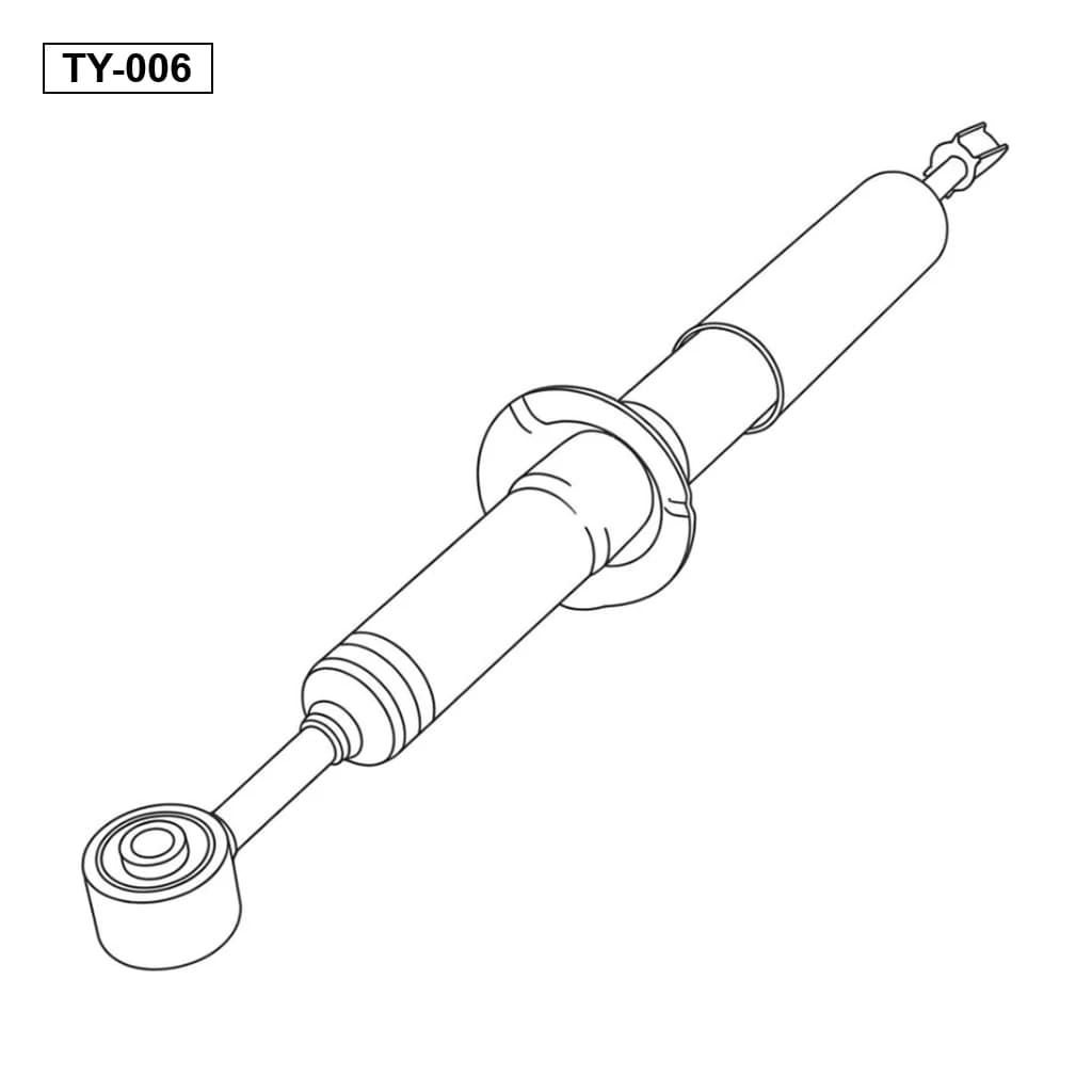 Toyota Land Cruiser Prado 120 2003-2009 Avant Amortisseur de Suspension Pneumatique