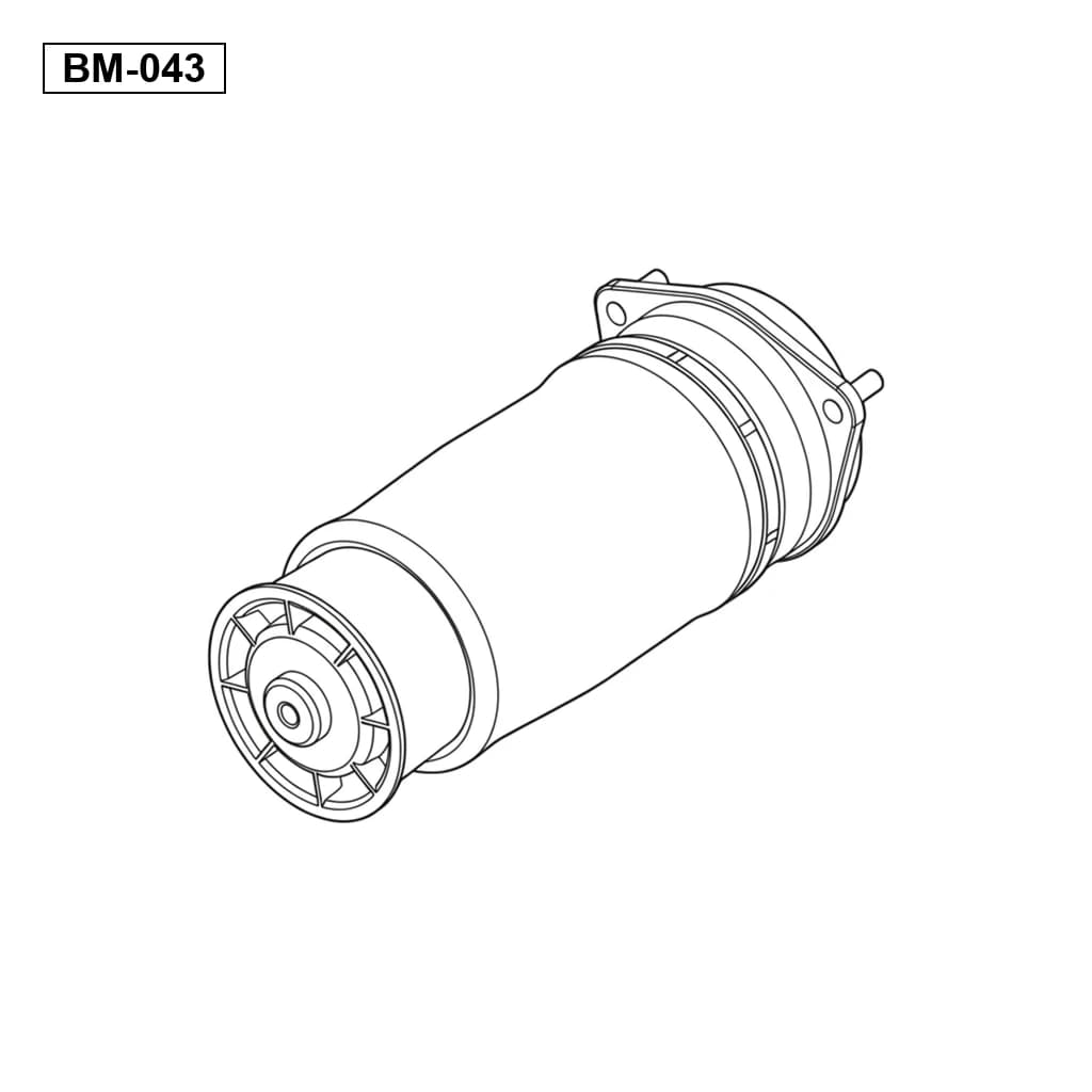 BMW 5 Series E39 Touring 1995-2004 Arrière Ressort Pneumatique