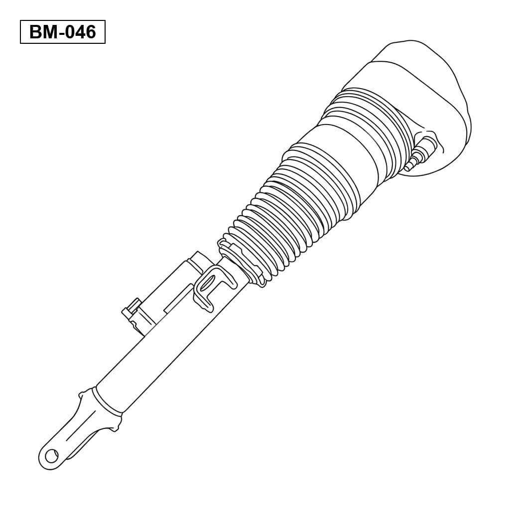 BMW 7 Series G11 G12 2015-2022 Avant Jambe de Suspension Pneumatique