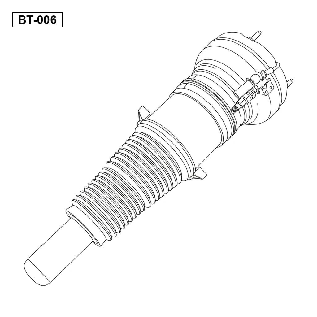 Bentley Mulsanne 2011-2020 Avant Jambe de Suspension Pneumatique
