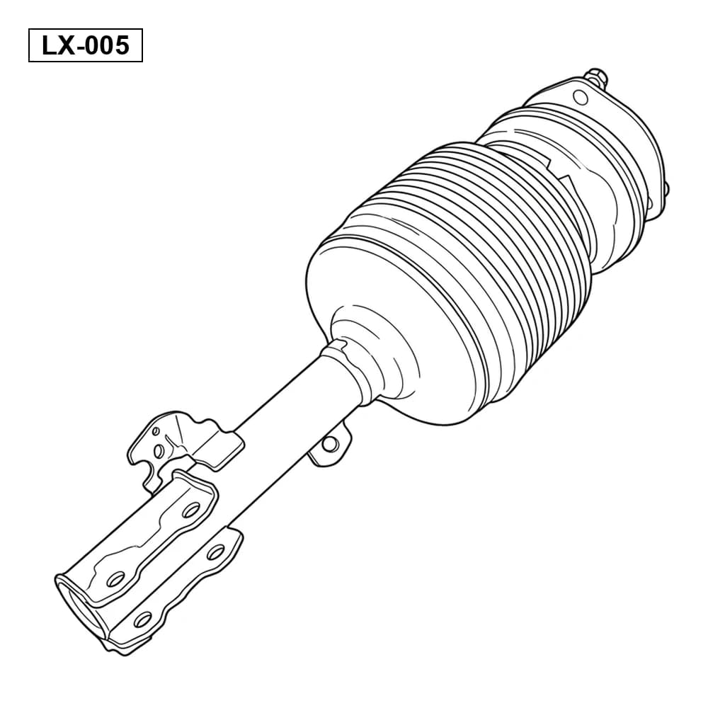 Lexus RX330 RX350 XU30 2004-2009 Avant Jambe de Suspension Pneumatique