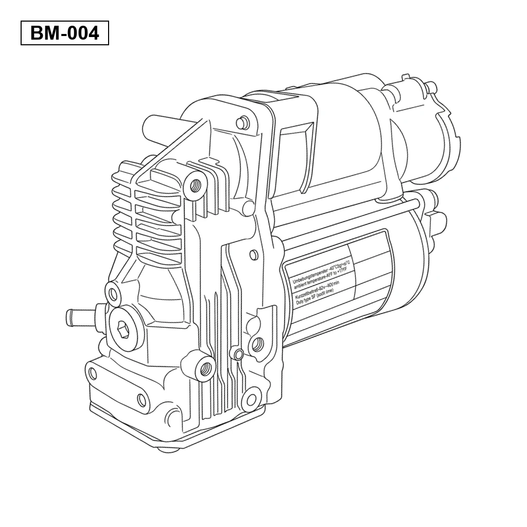 BMW X5 E70 X6 E71 E72 2007-2014 エアサスペンションコンプレッサー