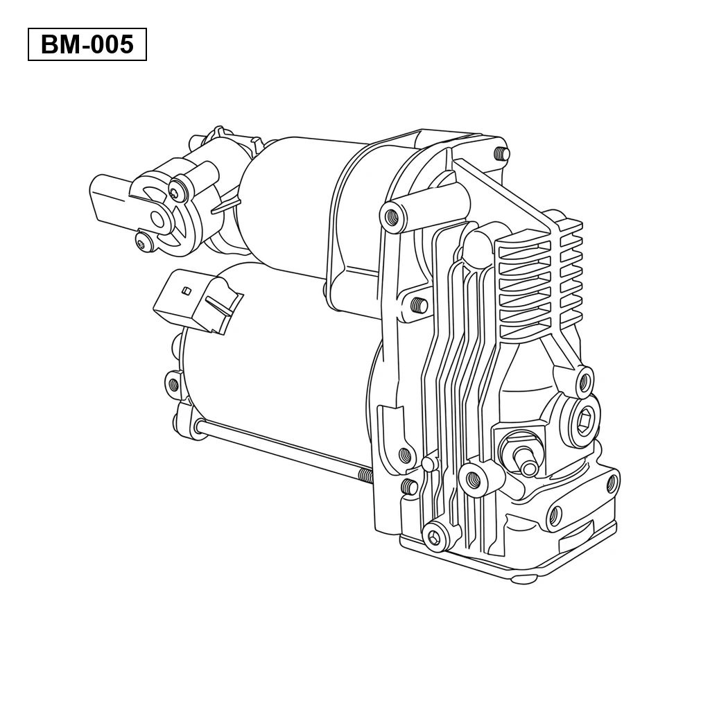 BMW 5シリーズ E61 2006-2010 エアサスペンションコンプレッサー