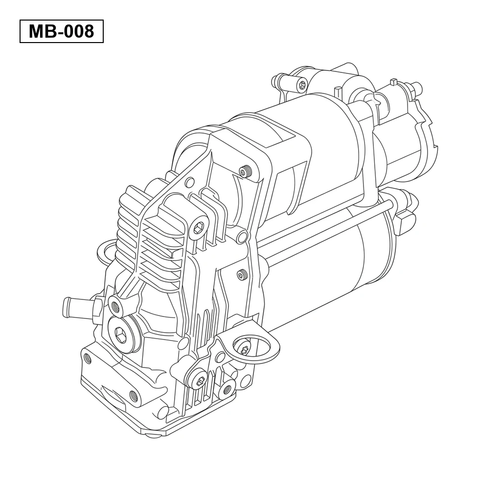 Mercedes Benz（ベンツ） Rクラス W251 2006-2013 エアサスペンションコンプレッサー