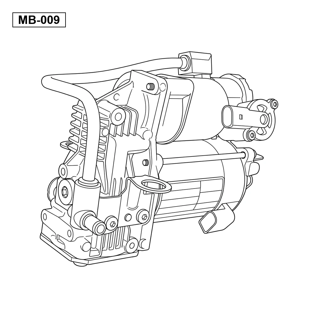 Mercedes Benz（ベンツ） Sクラス W222 C217 マイバッハ X222 2017-2017 エアサスペンションコンプレッサー