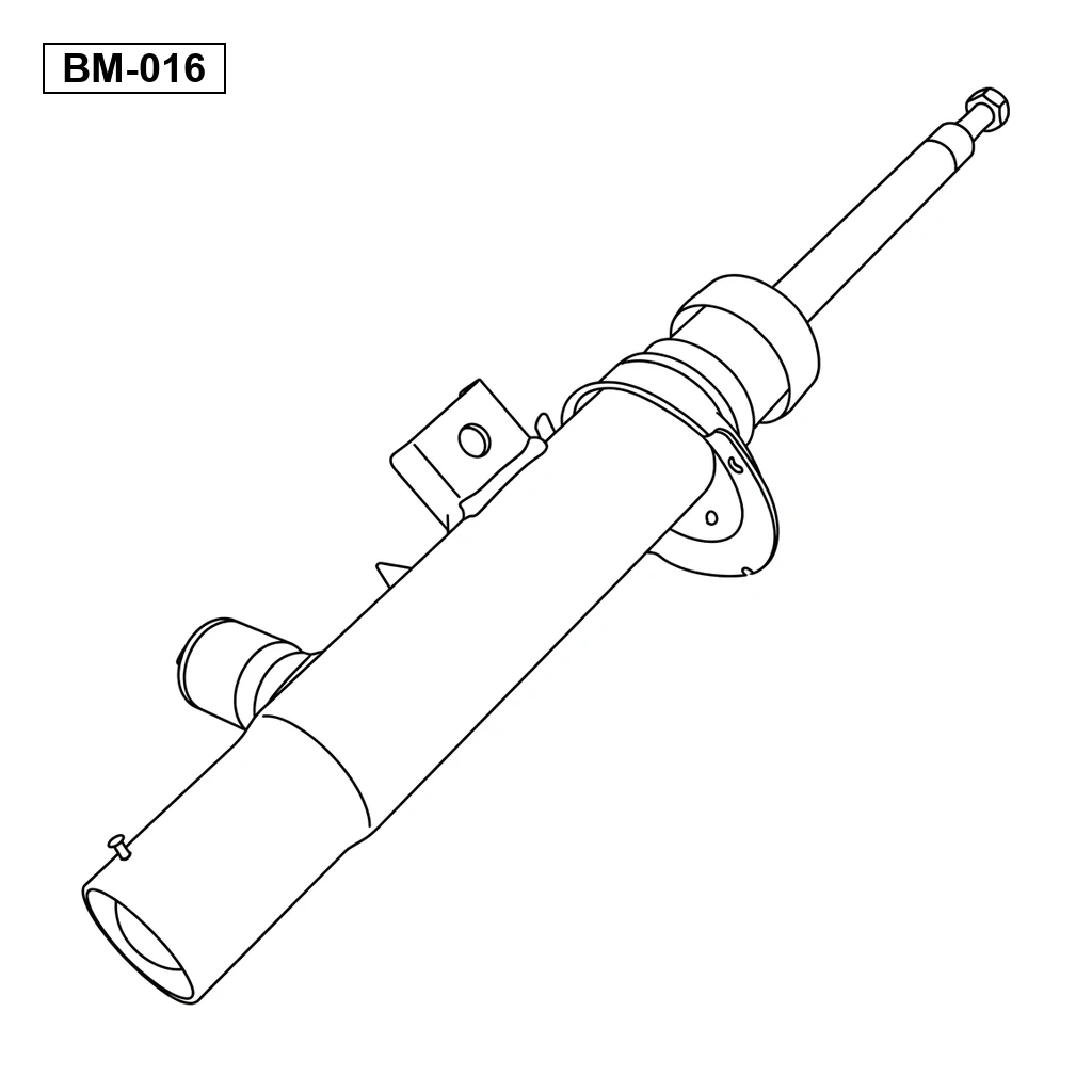BMW X3 F25 X4 F26 2011-2017 フロントエアサスペンションショックアブソーバー