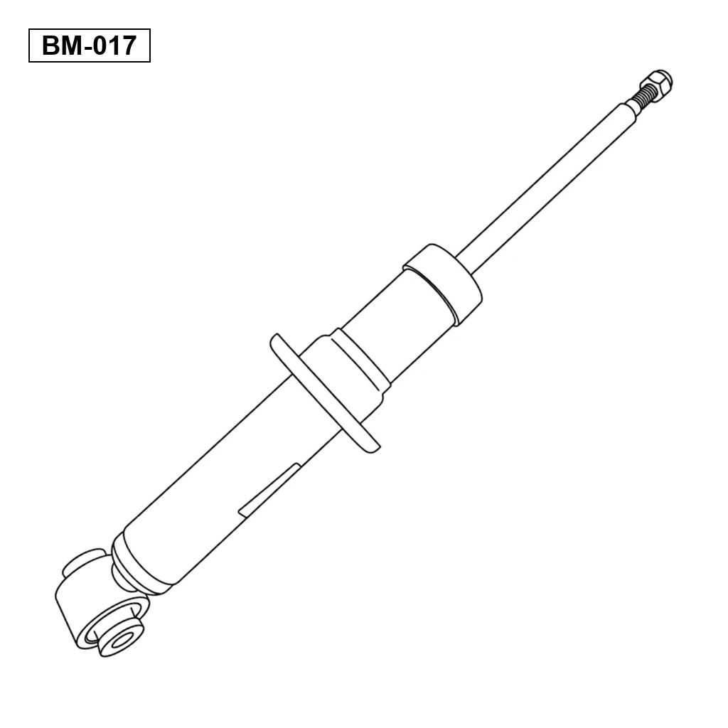 BMW X3 F25 X4 F26 2011-2018 リアエアサスペンションショックアブソーバー