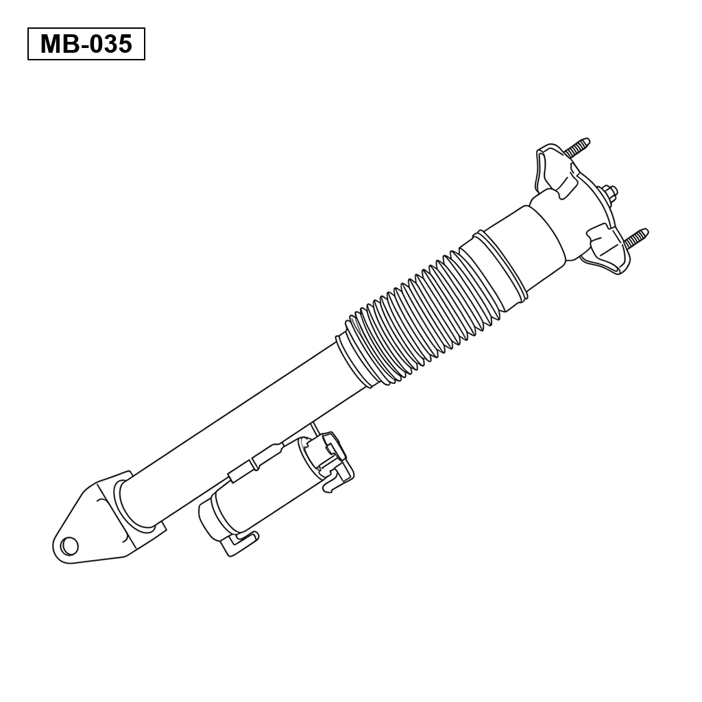 Mercedes Benz(ベンツ) GLE C292 リアエアサスペンションショックアブソーバー