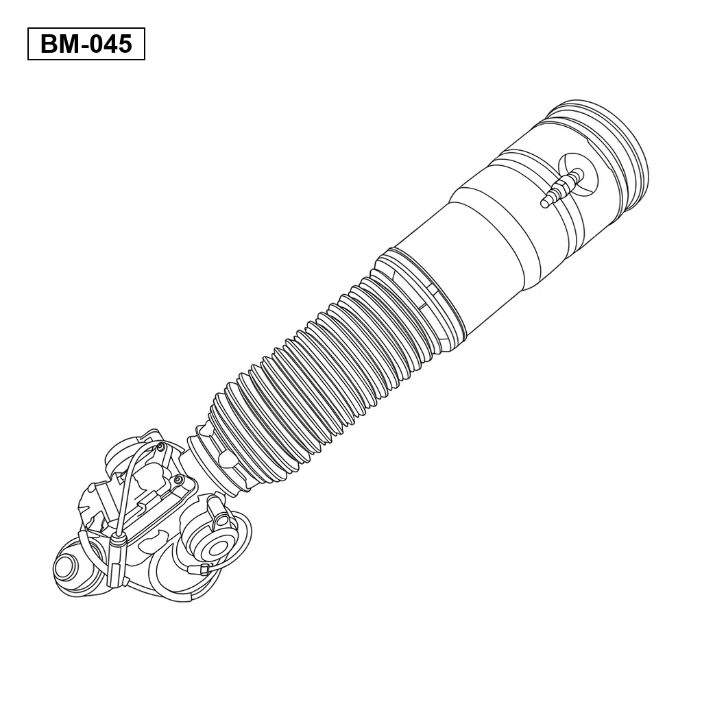 BMW 7シリーズ F01 F02 2007-2015 リアエアサスペンションストラット