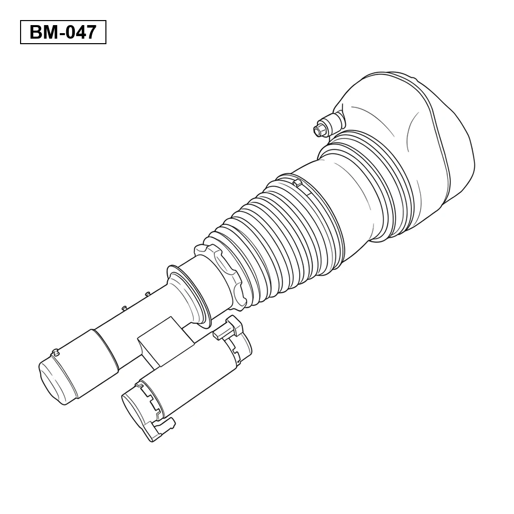 BMW 7シリーズ G11 G12 2015-2022 フロントエアサスペンションストラット