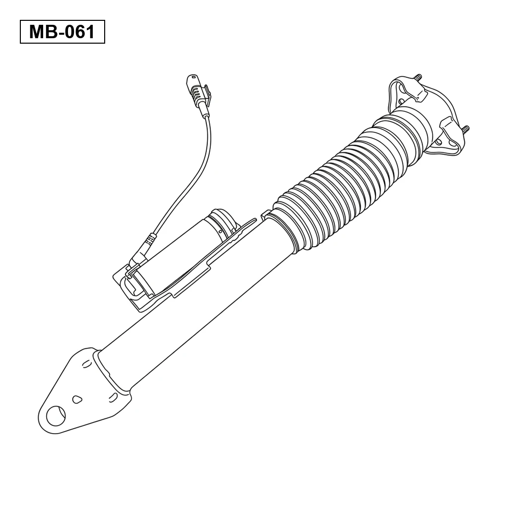 Mercedes Benz（ベンツ） Mクラス W166 GLクラス X166 リアエアサスペンションストラット