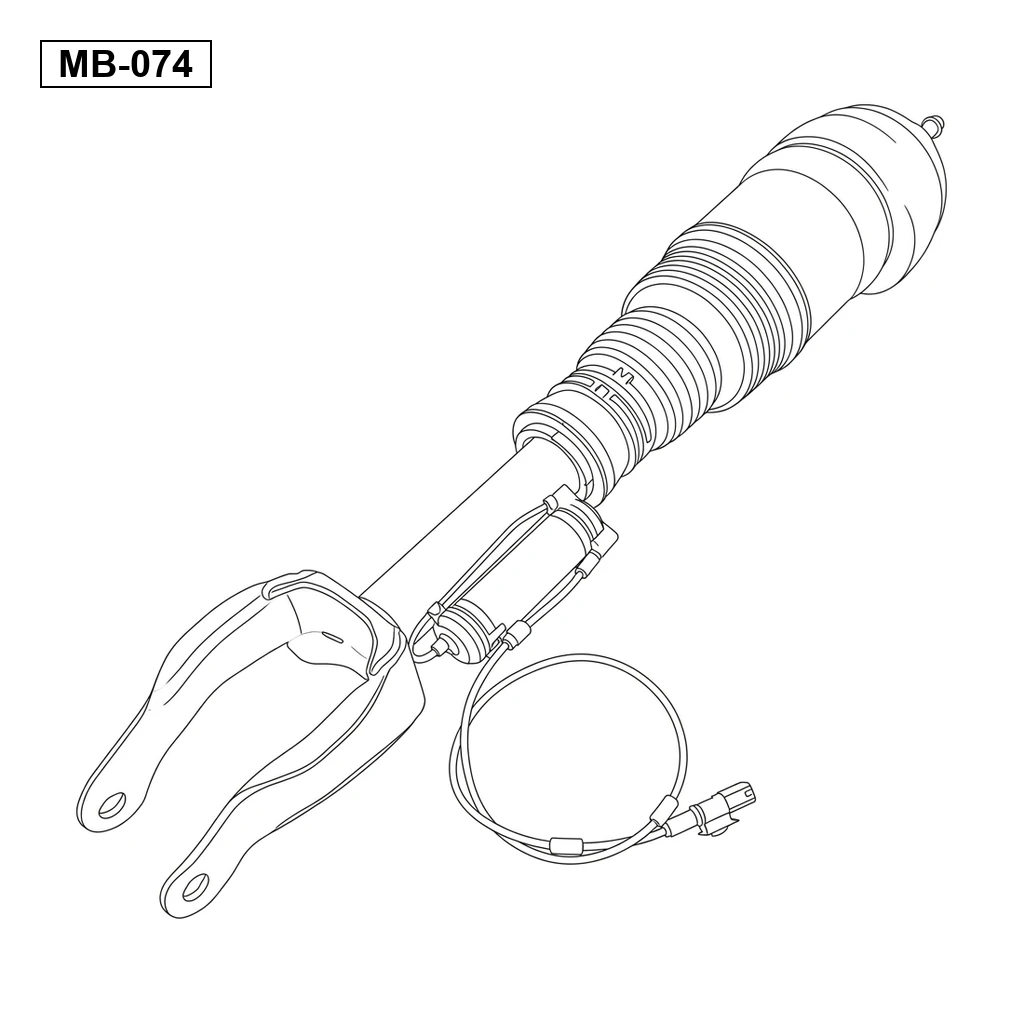 Mercedes Benz（ベンツ） Mクラス W166 GLクラス X166 フロントエアサスペンションストラット