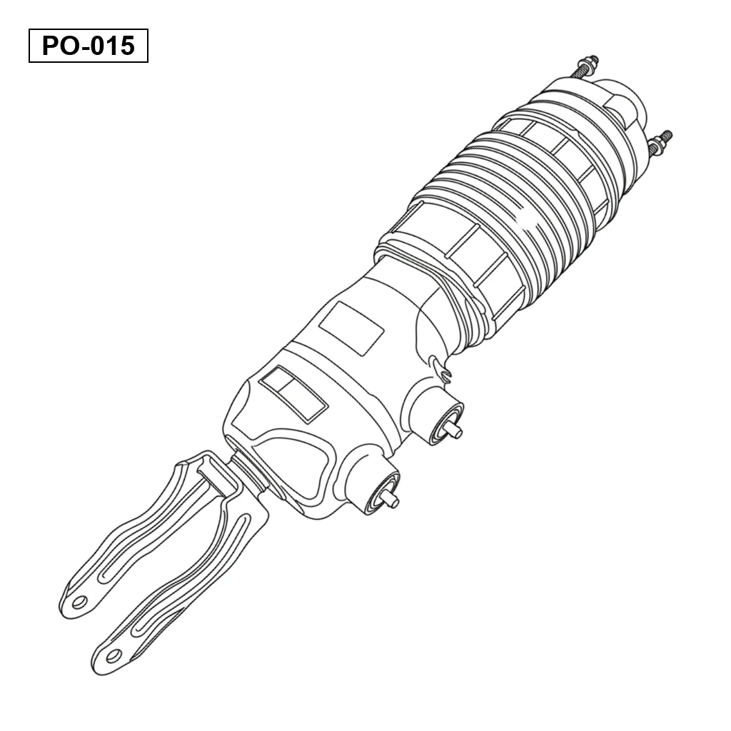 Porsche（ポルシェ） Panamera 971 2017-2024 フロントエアサスペンションストラット