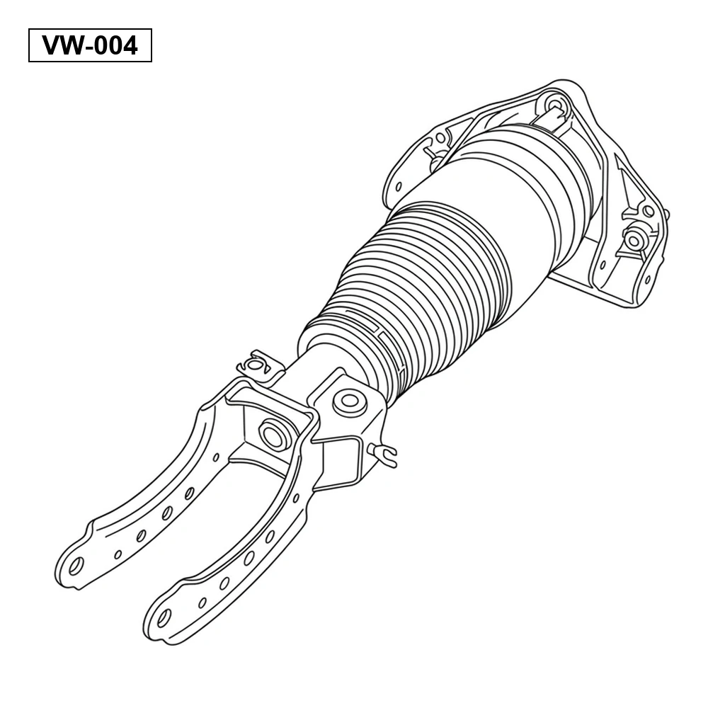 VolksWagen（フォルクスワーゲン） Touareg 7L 2002-2010 フロントエアサスペンションストラット