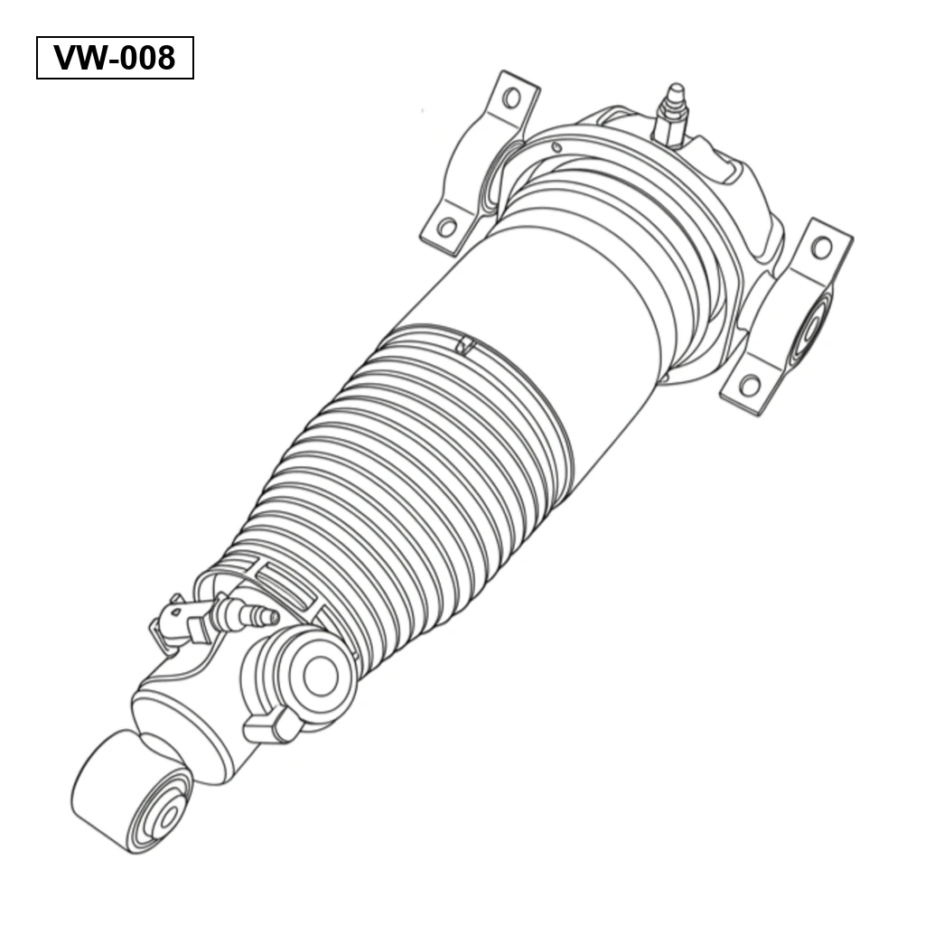 VolksWagen（フォルクスワーゲン） Touareg 7L 2002-2010 リアエアサスペンションストラット