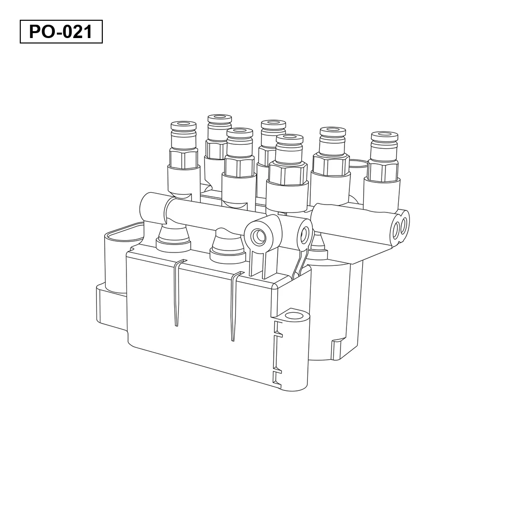 Porsche（ポルシェ） Panamera 971 2017-2024 エアサスペンションバルブブロック